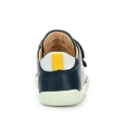 Geox Steppieup Wax.Lea Navy/White celoroční