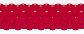 Balónková girlanda červená 3 m balonky.cz Balónková girlanda červená 3 m balonky.cz