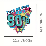 Ptakoviny.cz Nažehlovačka 90. léta Take Me Back - 1kus