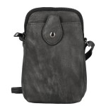 Menší dámská crossbody kapsa Lóra, černá