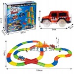 MalPlay Svítící autodráha 360 dílů + 2 auta