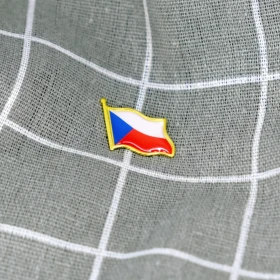 Pinarna.cz Vlajka České republiky se zlatým okrajem