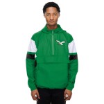 New Era Pánská bunda Philadelphia Eagles NFL Quarter Zip Windbreaker Velikost: XL