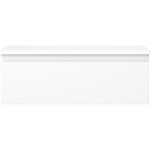 MEXEN/S - Orio koupelnová skříňka pod umyvadlo 70 cm s deskou, 1 šuplík, bílá mat 91A10-07023-1-BFC01
