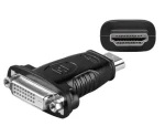 MicroConnect Adaptér HDMI (M) - DVI-D (F) Dual-Link 24+1 pin černá (HDM1924F)