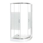 KERRA - Sprchový kout s vaničkou Madera 100x80 Levá 5907548117809