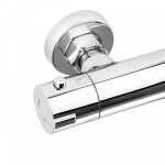 Erga Dubaj, sprchový set s termostatickou baterií a hlavovou sprchou 30 cm, chromová, ERG-YKA-BP.DUBAJ-THERM-30-CHR