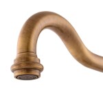 RAV Slezák - MORAVA RETRO - Umyvadlová baterie podomítková s tělesem, Stará mosaz (Bronz) MK331SM MK331SM