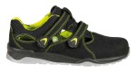 Bezpečnostní sandály Cofra SHIFT S1 P ESD SRC velikost 39, Černá, zelená