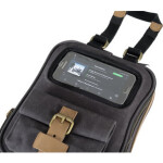 Textilní tankbag Old-school antracit