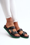 Dámské Sandály Na Ploché Podrážce ZAXY LL285073 Černé 39