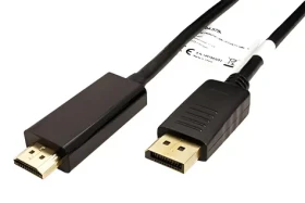 Roline DisplayPort - HDMI / Kabel / DP(M) - HDMI(M) / 4K 60 Hz / 3 m (11.04.5787)