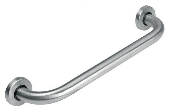 NOVASERVIS - Madlo rovné s krytkami 400 mm kartáčovaná nerez R6640,4