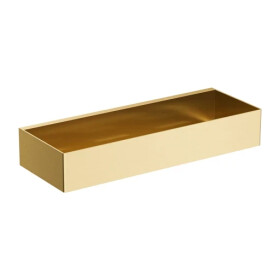 OMNIRES - UNI sprchový košík, 30 x 5 x 11 cm, kartáčované zlato UN10335GLB