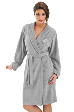 Dámský župan FR-107 Hannah šedý - Dorota M