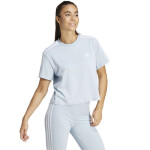 Tričko adidas Essentials 3-Stripes Single Jersey Crop Top W IS1568 L