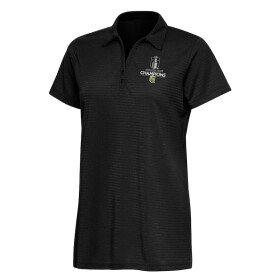 Fanatics Dámské tričko Vegas Golden Knights 2023 Stanley Cup Champions Women's Black Avalon Polo Velikost: