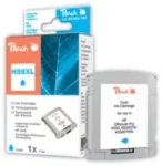 Peach 88XL alternativní cartridge / HP OfficeJet Pro K550 / 25 ml / Modrá (313250)