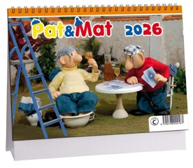 Stolní kalendář ARIA 2026 - Pat a Mat