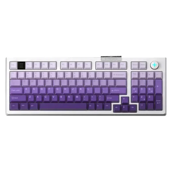 Darmoshark TOP98 bílá / Herní klávesnice / mechancká / USB (Top98 white-linear o)