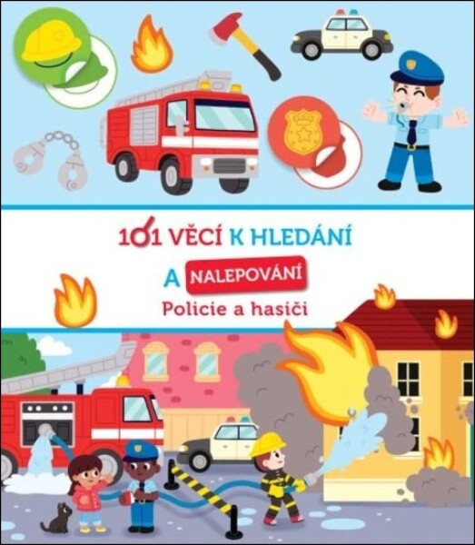 101 věcí hledání nalepování Policie hasiči