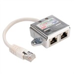 Digitus RJ45 / Spojka síťový adaptér CAT 6A, nevybavený specifikací [1x LSA, IDC konektor, rychlospojka - 1x LSA, IDC ko