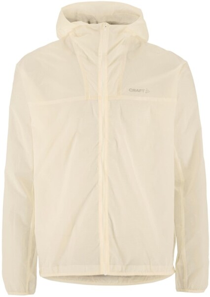 Běžecká bunda CRAFT Hypervent Light Wind - bílá Velikost textilu: XL