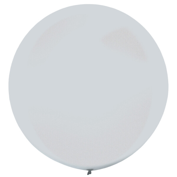 Balónek velký stříbrný metalický 61 cm Balónek velký stříbrný metalický 61 cm