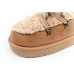 D.Franklin snow boots women winter fashion fur insulated brown beige dámské 39