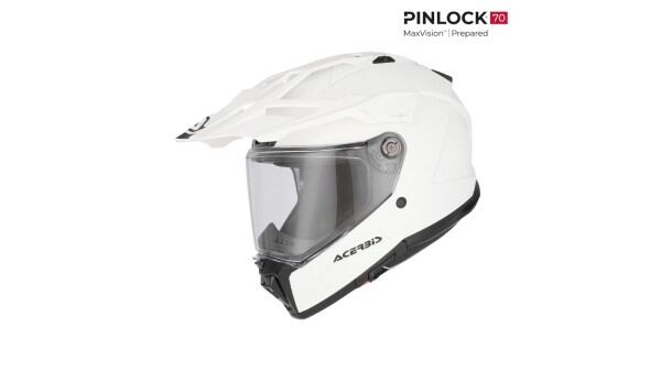 Přilba Acerbis Attack bílá bílá M