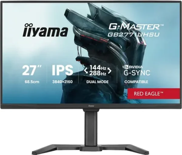 27" IIYAMA G-Master GB2771UHSU-B1 černá / LED / IPS / 3840 x 2160 / 16:9 / 0.8 ms / 1500:1 / 450cd-m2 / VESA (GB2771UHSU-B1)