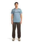 ICEBREAKER Mens Mer 150 Tech Lite SS Tee Elev Line, Flint Blue velikost: XL