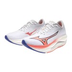 Mizuno dámská běžecká obuv Wave Rebellion Flash 3 White/Striking Coral/Iris Bloo