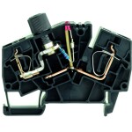 Weidmüller 1867500000 jisticí řadová svorka pružinová svorka černá 20 ks