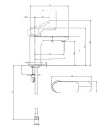 VILLEROY & BOCH - O.novo Umyvadlová baterie AquaSmart, ColdStart, chrom TVW10400400161