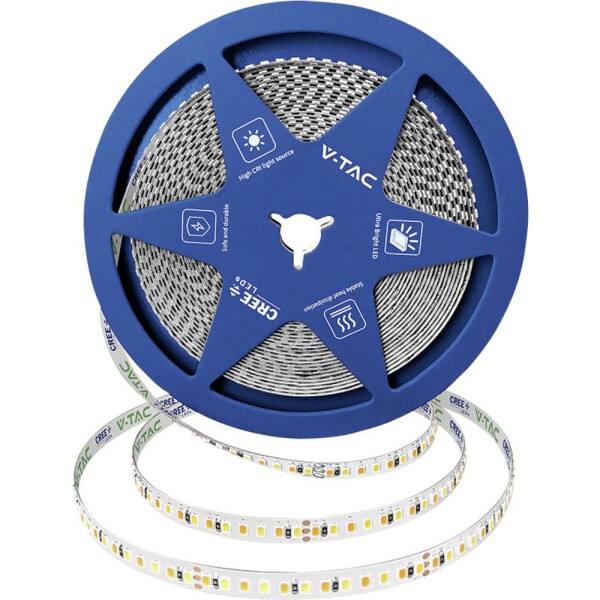 V-TAC VT-2835 240836 LED pásek Energetická třída (EEK2021): F (A - G) 24 V 10 m 10 m