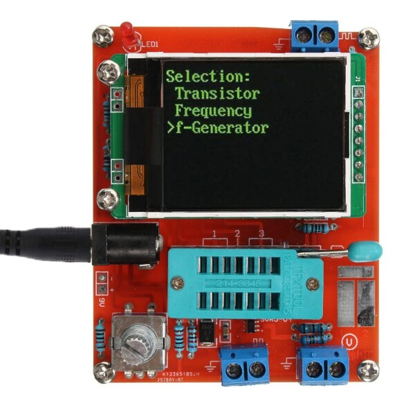 GM328 Univerzální tester LCR, ESR a PWM signálu