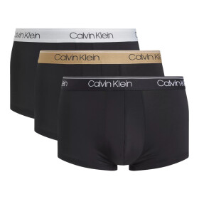 Pánské boxerky Calvin Klein spodní prádlo 3Pack 000NB2569AGF0 Black XL