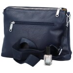 Stylová dámská koženková crossbody kabelka Verrona, modrá