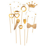 Fotokoutek svatba 10 ks Amscan Fotokoutek svatba 10 ks Amscan