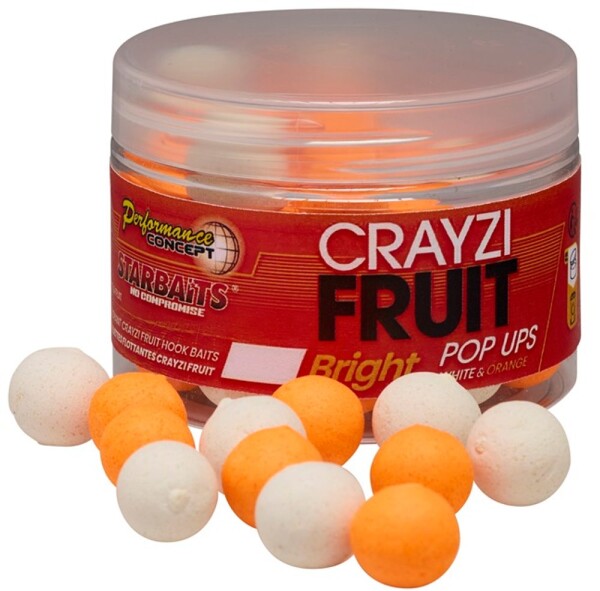 Starbaits Plovoucí boilies Pop Up Bright Crayzi Fruit 50g - 12mm,Starbaits Plovoucí boilies Pop Up Bright Crayzi Fruit 50g - 12mm