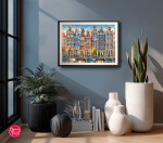 Puzzle Cherry Pazzi 1000 dílků - Amsterdamský rytmus (Amsterdam Rhythm)