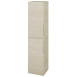 Dřevojas - Vysoká skříň s košem na prádlo DOS SVD2K 35 - D04 Dub / Úchytka T05 / D04 Dub / Levé 210540F