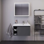DURAVIT - D-Neo Nábytkové umyvadlo 80x48 cm, 1 otvor pro baterii vpravo, bílá 2370800000