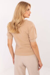Svetr s krátkým rukávem model 216779 Factory Price S/M
