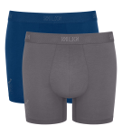 Pánské boxerky SLG Base Short C2P - UNKNOWN - sv. šedé-tyrkys V001 - SLOGGI MULTIPLE COLOURS 1 XL
