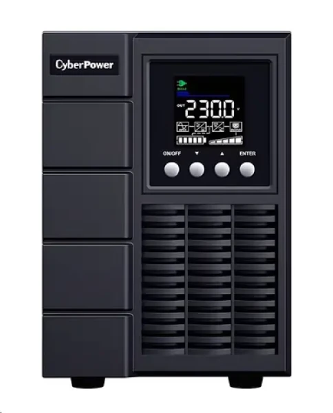 CyberPower Main Stream OnLine S / UPS / Online / 1500VA/1350W / Tower / 4x zásuvka (OLS1500EA-DE)