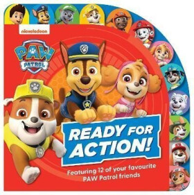 PAW Patrol Ready for Action! Tabbed Board Book - Patrol Paw