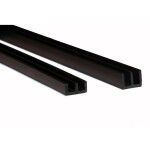 Kooplast Profil na sklo horní barva: bílá (P17_A_02)