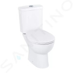 GROHE - Bau Ceramic WC kombi set s nádržkou a sedátkem softclose, rimless, alpská bílá 39496000